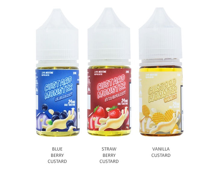 Custard Monster Salts