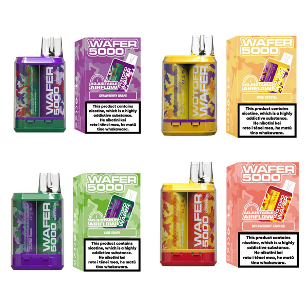Wotofo Wafer 5000 – Disposable Vape – 4% (3 flavours)